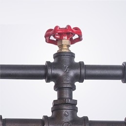 Vintage Industriell Vegglampe Bad Kjøkken Spisestue Rør Edison Lys Luksuriøs Spisestue Bar Lampetter Lamparas