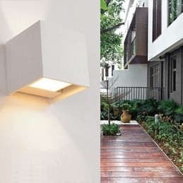 6W Vegglampe Moderne Samtids Metall