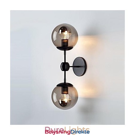 Vegglampetter Moderne Samtids Metall