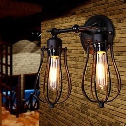 Township Dobbel Grapefrukt Vegglampe