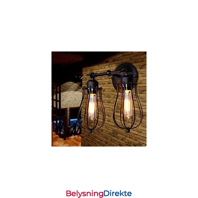 Township Dobbel Grapefrukt Vegglampe