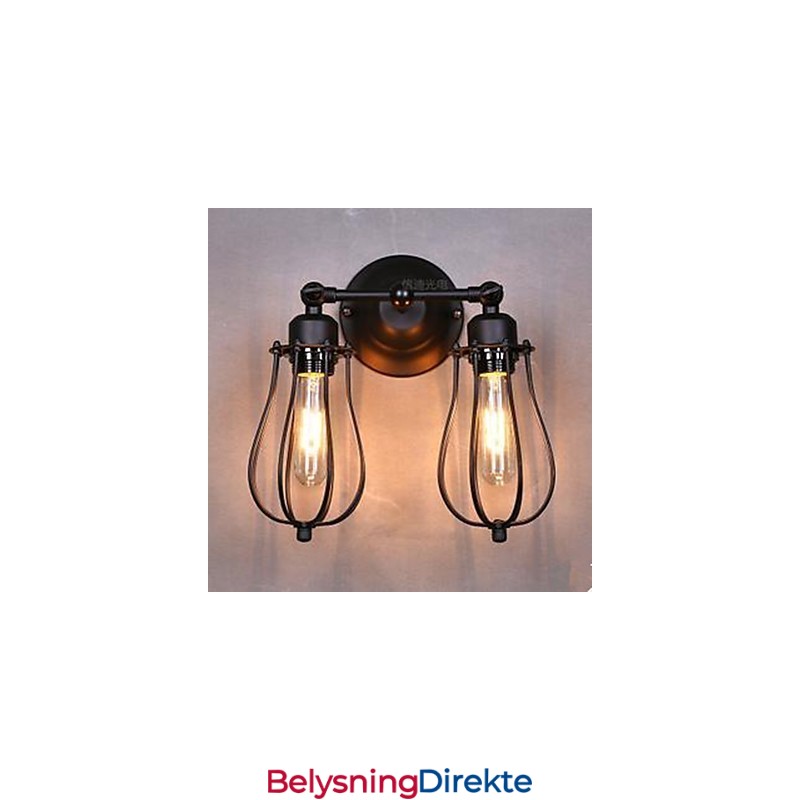 Township Dobbel Grapefrukt Vegglampe