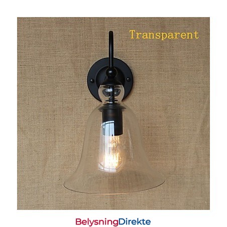 Amerikansk Landlig Landskap Pastoral Minimalistisk Stue Gang Dekorert Glassvegglampe