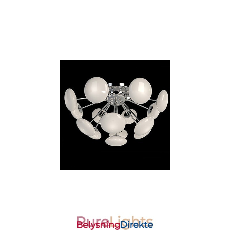 Modernyesteurt-Lampe Enkel, Sirkulær Glasskunst-Pendellampe I Europeisk Stil