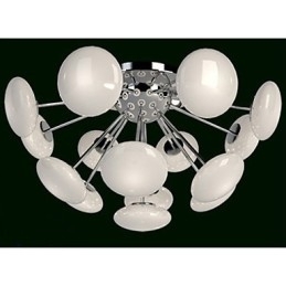 Modernyesteurt-Lampe Enkel, Sirkulær Glasskunst-Pendellampe I Europeisk Stil