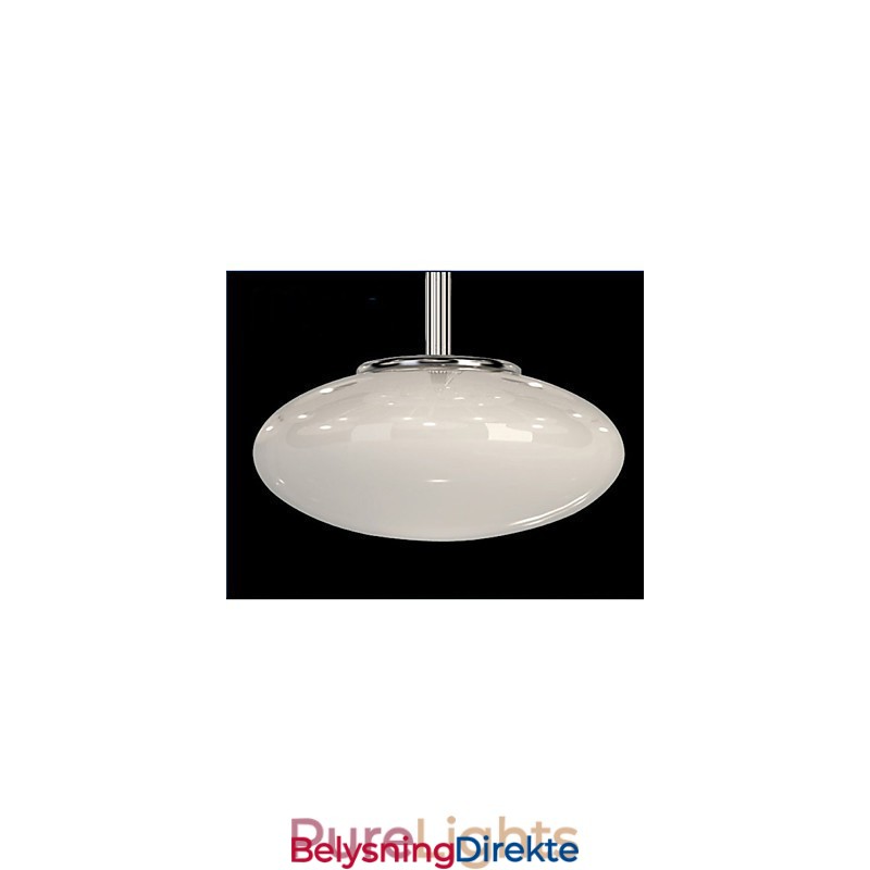 Modernyesteurt-Lampe Enkel, Sirkulær Glasskunst-Pendellampe I Europeisk Stil