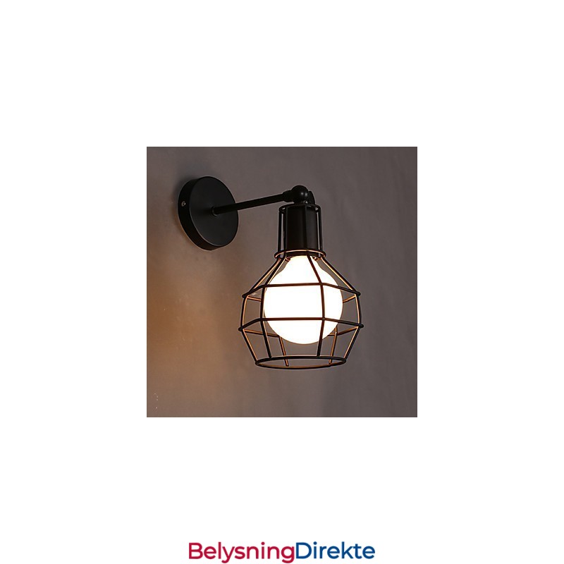 Gjenoppretting Av Gamle Måter Er Den Gamle Gatelykten Balkonggang Smijernspotte Vegglampe