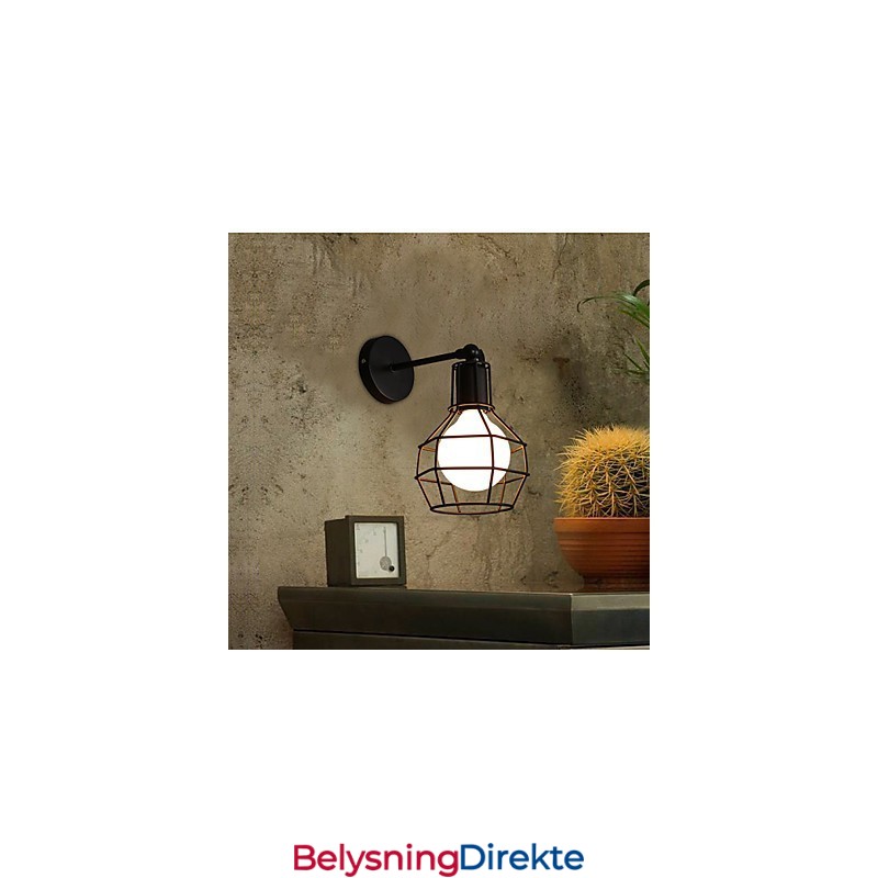 Gjenoppretting Av Gamle Måter Er Den Gamle Gatelykten Balkonggang Smijernspotte Vegglampe