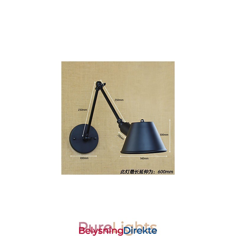 Industriell Luft Kreativ Personlighet Langarm Bar Kafé Enkelt Dekorert Dekorativ Vegglampe