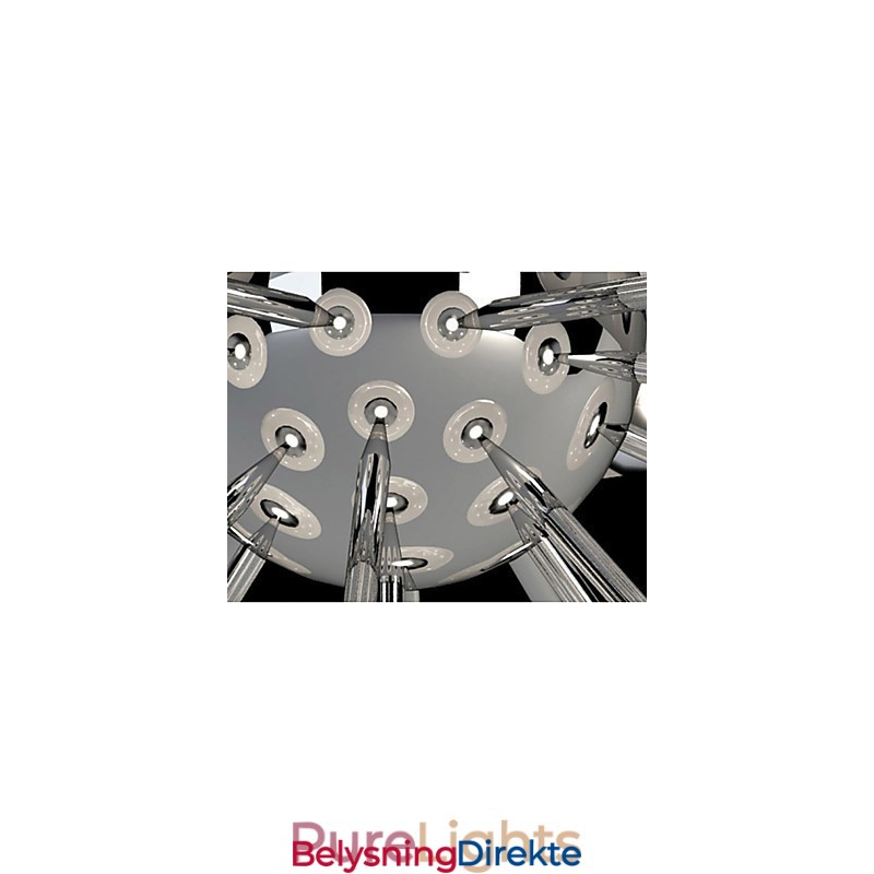 Modernyesteurt-Lampe Enkel, Sirkulær Glasskunst-Pendellampe I Europeisk Stil