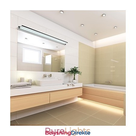 Speillampe I Rustfritt Stål Og Akryl