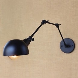 Retro Industriell Stil Midtgang Trapper Korridor Lang Arm Vegglampe Smijern Balkong Restaurant Bar