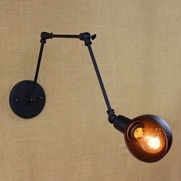 Retro Industriell Stil Midtgang Trapper Korridor Lang Arm Vegglampe Smijern Balkong Restaurant Bar