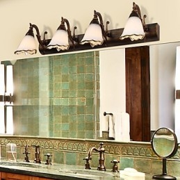 Vegglampetter Baderomsbelysning Lesevegglamper Ministil Rustikk Lodge Metall