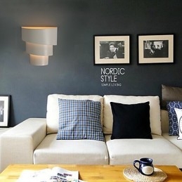 Liten Konkylie Tegneserievegglampe Smijernsfakkelformet Sengelampe