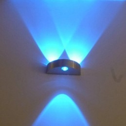 Halvmåned Vegglampe Kreativ Barmodell Vegglampe Moderne Samtids Metall