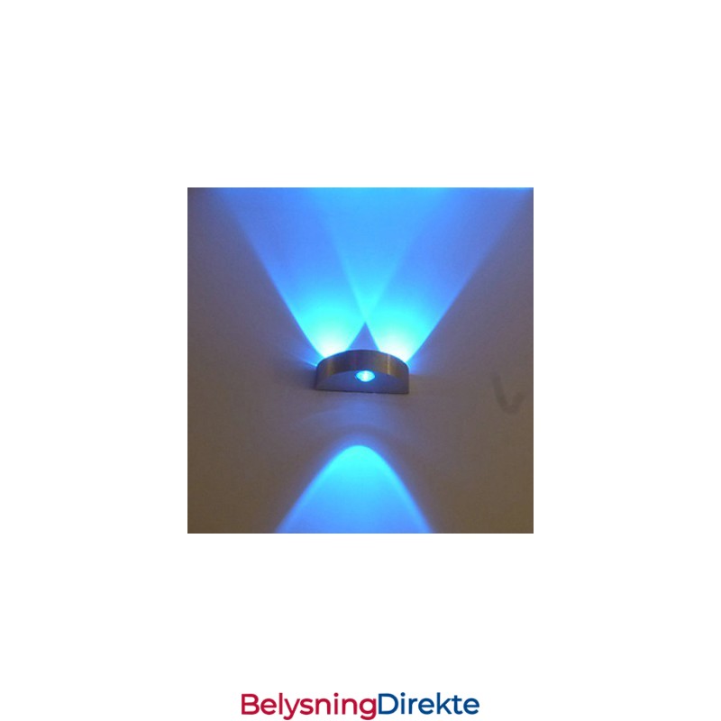 Halvmåned Vegglampe Kreativ Barmodell Vegglampe Moderne Samtids Metall