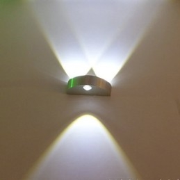 Halvmåned Vegglampe Kreativ Barmodell Vegglampe Moderne Samtids Metall