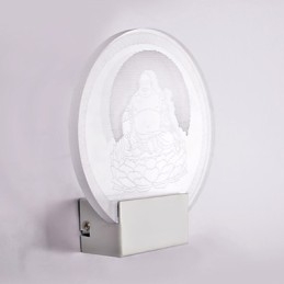 Akryl Vegglampe Pvc Lampelampe Chip Moderne Samtids Metall