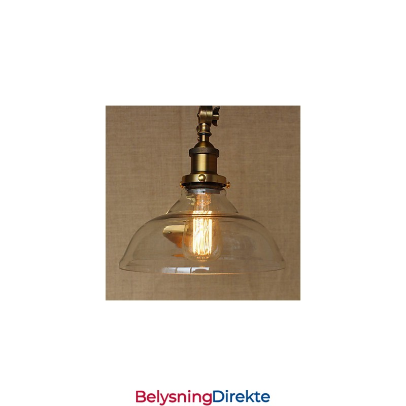 Jern, Glass, Bronse, Messing, Arm, Stil, Retro, Kreativ, Amerikansk, Landlig, Hall, Soverom, Vegglampe