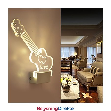 Akryl Vegglampe Pvc Vegglampe Moderne Samtids Metall