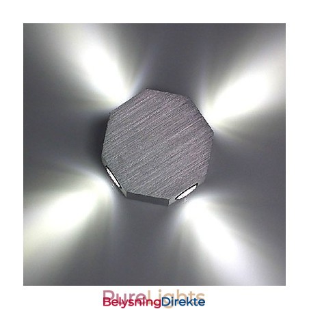 Vegglampetter Moderne Samtids Metall