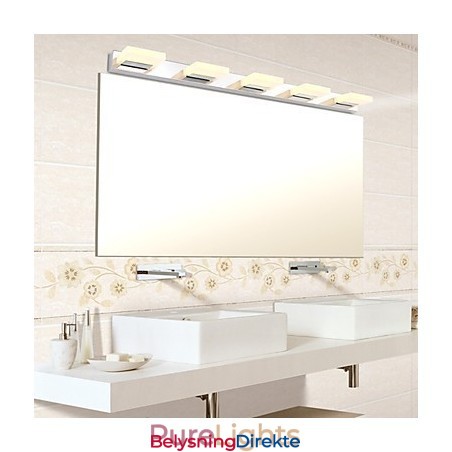 Speillampe I Rustfritt Stål Og Akryl