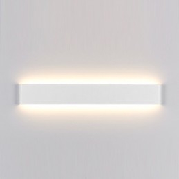 Moderne Vegglampe Innendørs Svart Hvit 72 Cm