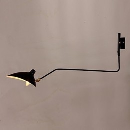 Loft Amerikansk Landlig Fri Vegglampe Vintage Nattbord Lang Mekanisk Arbeids-/Studiolampe For Innendørsbruk