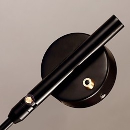 Loft Amerikansk Landlig Fri Vegglampe Vintage Nattbord Lang Mekanisk Arbeids-/Studiolampe For Innendørsbruk