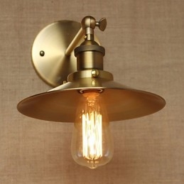 Minimalistisk Industriell Stil Villa Retro Kobber Dekorative Paraplyer Foran Kirkegangen Vegg