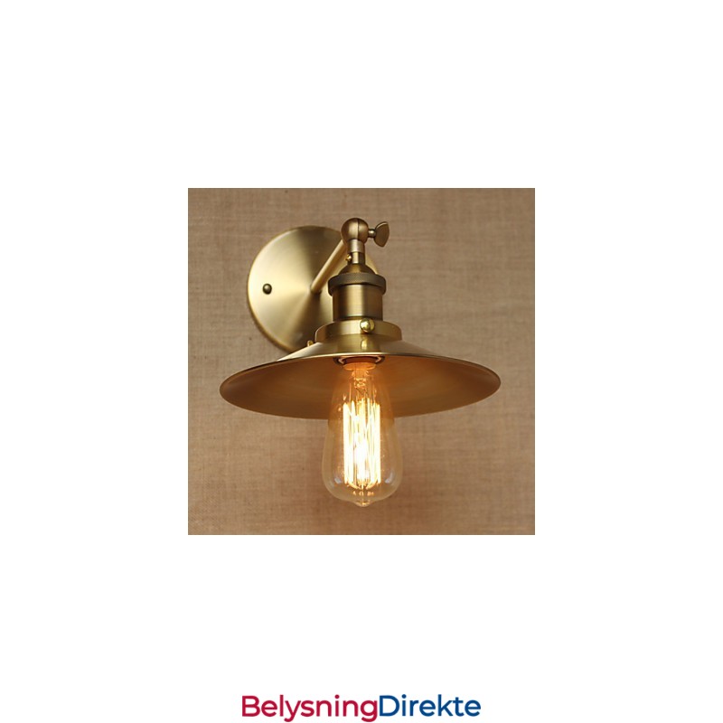 Minimalistisk Industriell Stil Villa Retro Kobber Dekorative Paraplyer Foran Kirkegangen Vegg