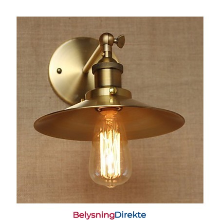 Minimalistisk Industriell Stil Villa Retro Kobber Dekorative Paraplyer Foran Kirkegangen Vegg