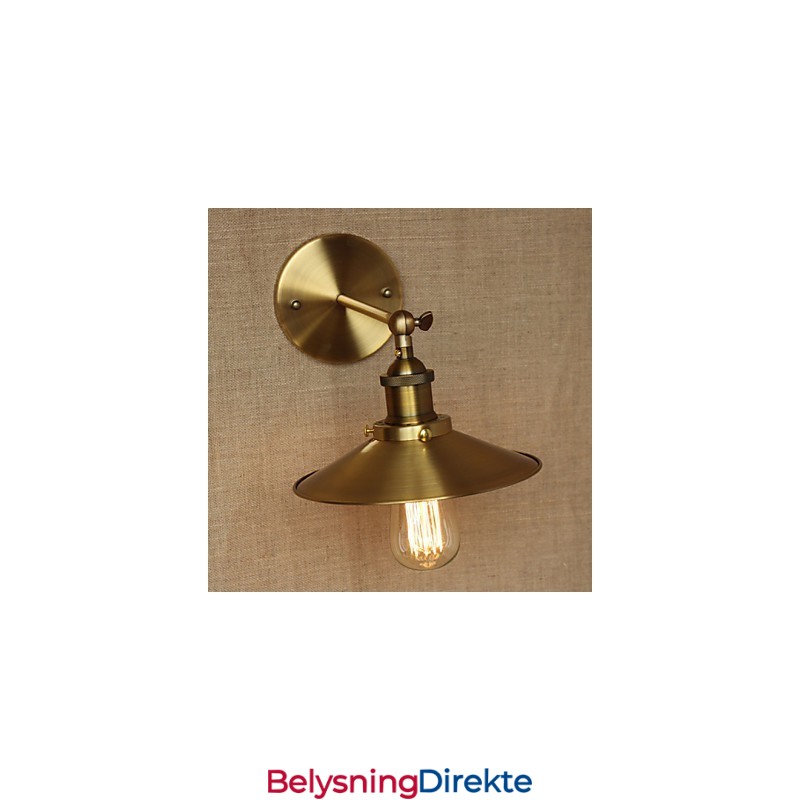 Minimalistisk Industriell Stil Villa Retro Kobber Dekorative Paraplyer Foran Kirkegangen Vegg