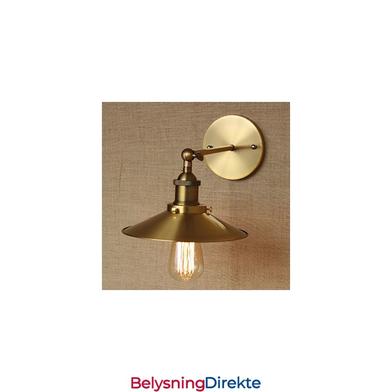 Minimalistisk Industriell Stil Villa Retro Kobber Dekorative Paraplyer Foran Kirkegangen Vegg