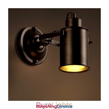 Amerikansk Vegglampe Gjenoppretter Gamle Skikker Vegglampelys