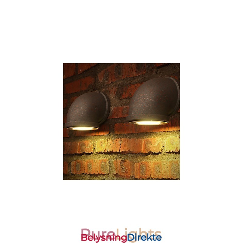 Loft Kreativ Personlighet Retro Landlig Vannrør Vegglampe Lys