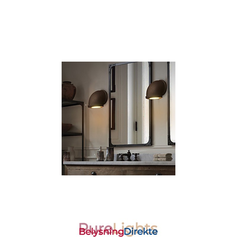 Loft Kreativ Personlighet Retro Landlig Vannrør Vegglampe Lys