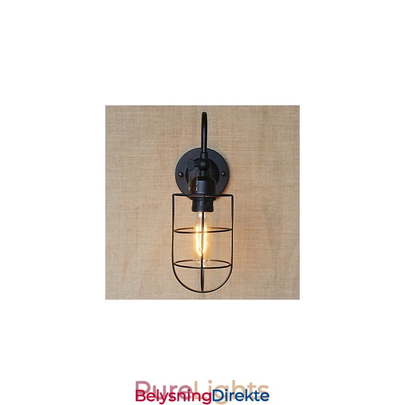 Dekorativ Vegglampe I Amerikansk Landstil