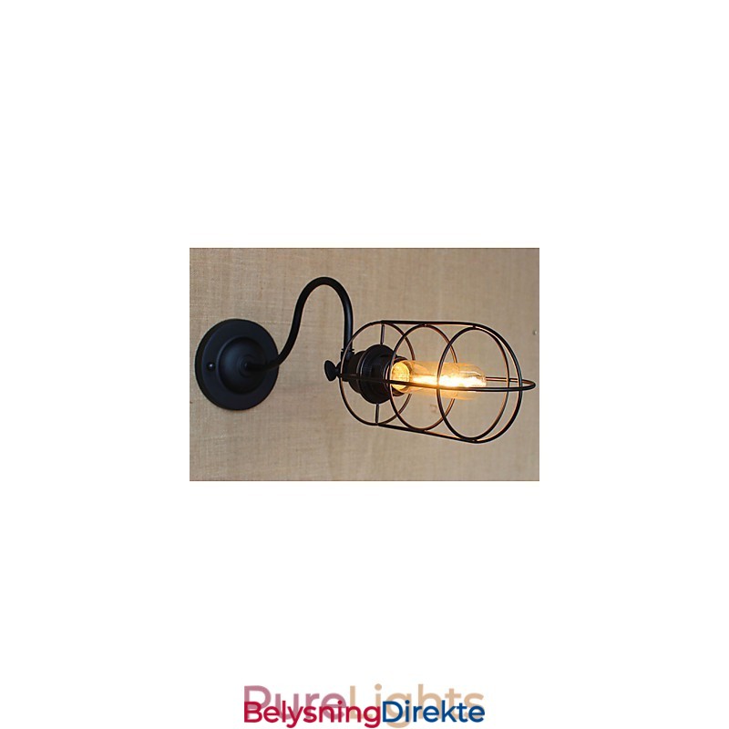 Dekorativ Vegglampe I Amerikansk Landstil