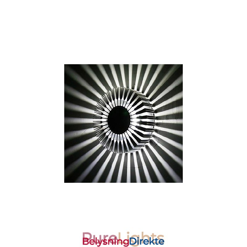 Vegglampetter Moderne Samtids Metall