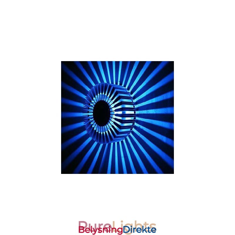 Vegglampetter Moderne Samtids Metall