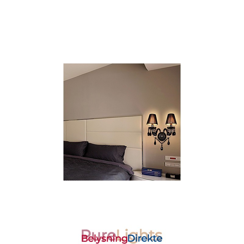 Krystalllys Vegglamper Moderne Samtids Glass