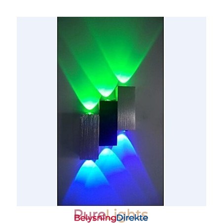 Vegglampetter Moderne Samtids Metall