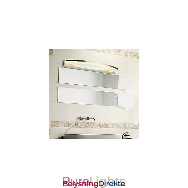 Baderomsbelysning Moderne Samtidsstil Vegglampe I Metall 180 Cm Lang