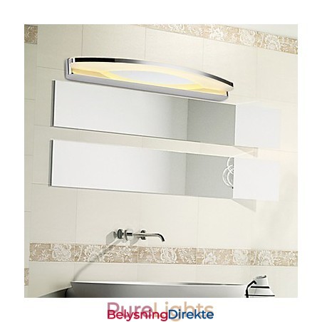 Baderomsbelysning Moderne Samtidsstil Vegglampe I Metall 180 Cm Lang