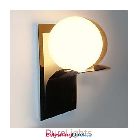 Baderomsvegglampe Moderne Globe Metall Glass Galvanisert