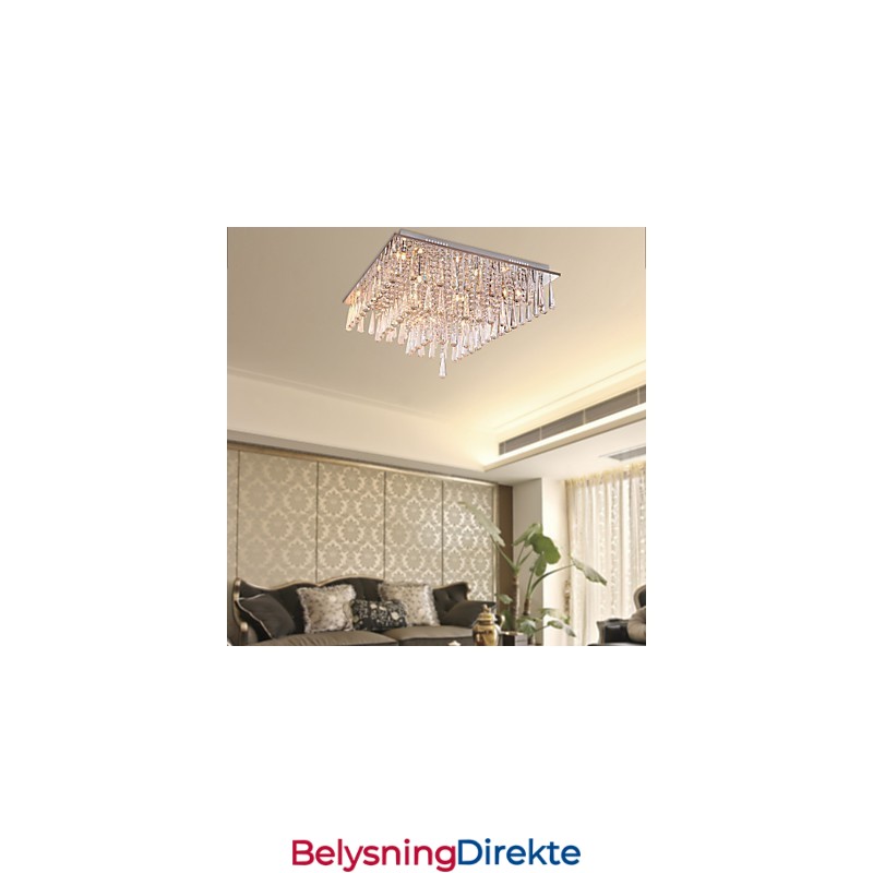 Moderne Samtids Krystall Andre Innfelt Montering