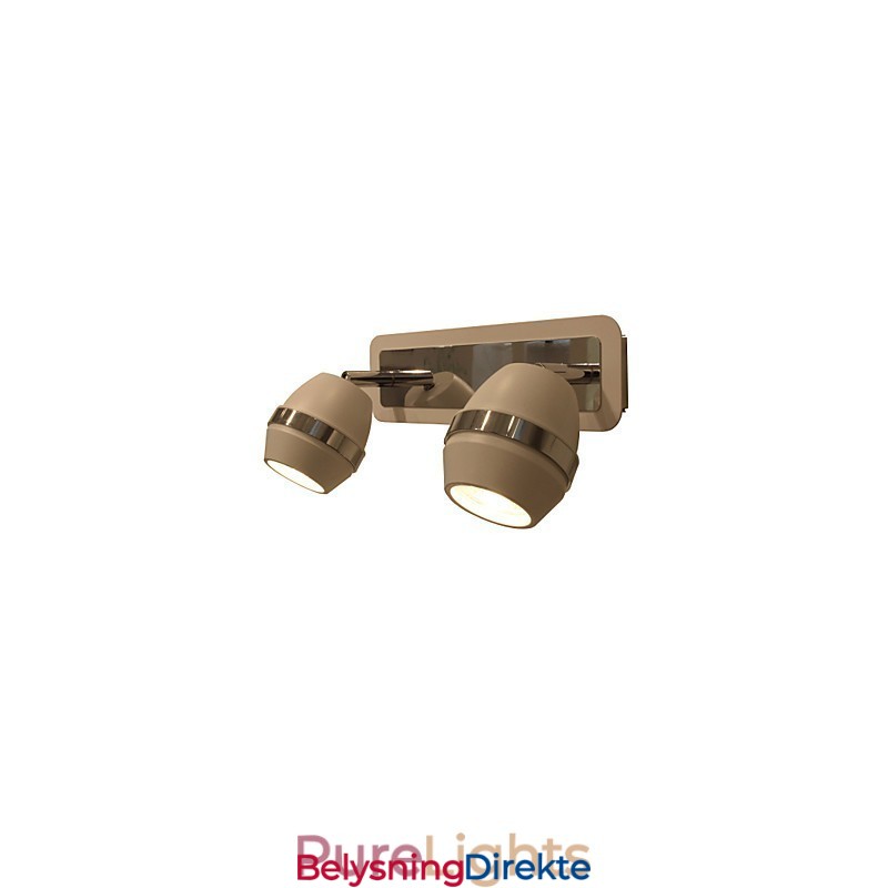 Moderne Sfæriske Kromvegglamper Baderomslamper Med 2 Lys