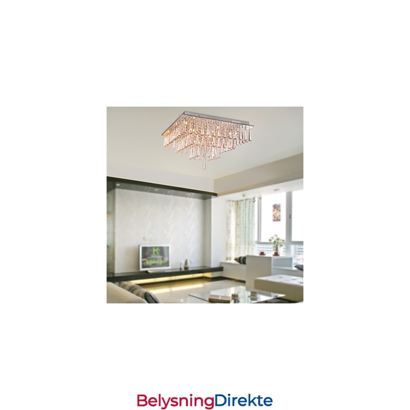 Moderne Samtids Krystall Andre Innfelt Montering